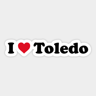 I Love Toledo Sticker